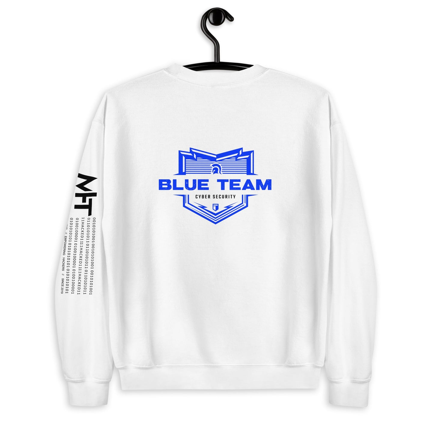Cyber Security Blue Team V14 - Unisex Sweatshirt ( Back Print ) by DarkByteGear