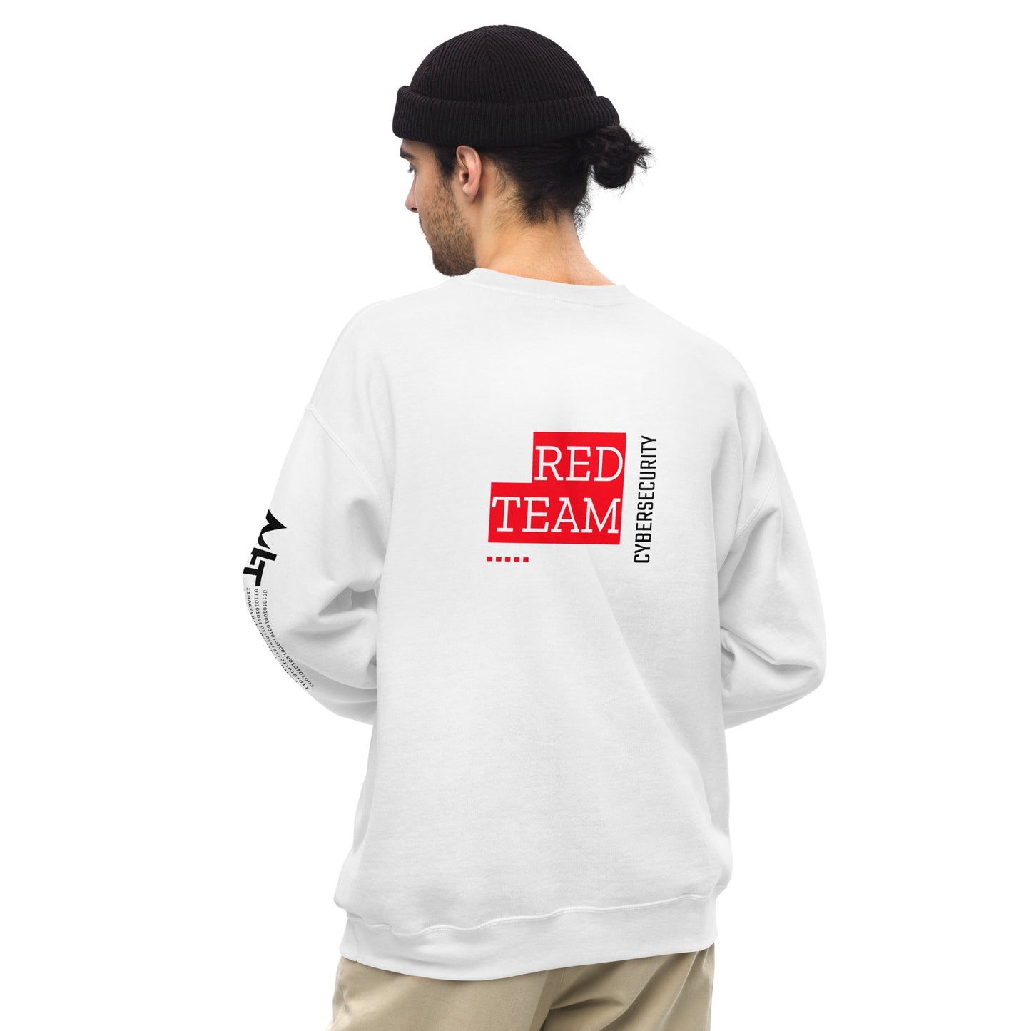 Cyber Security Red Team V13 - Unisex Sweatshirt ( Back Print ) by DarkByteGear