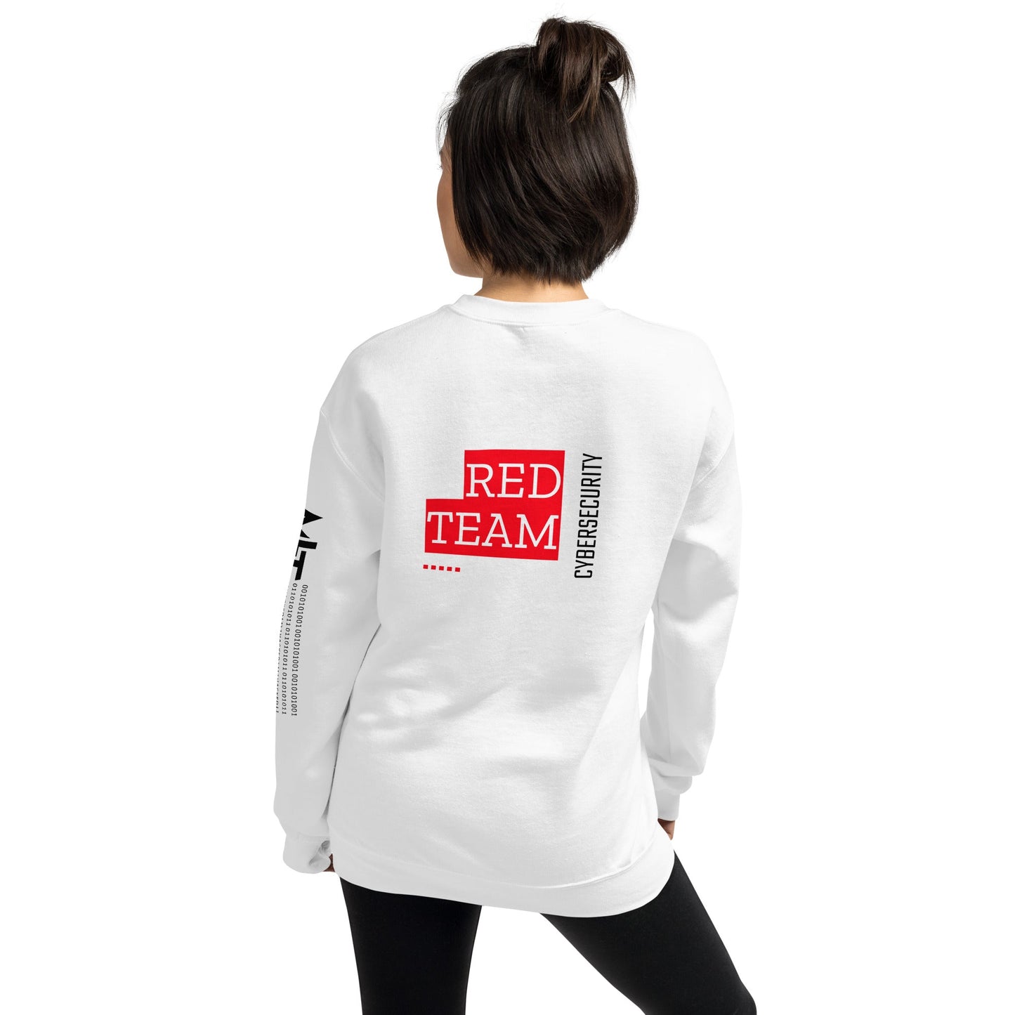 Cyber Security Red Team V13 - Unisex Sweatshirt ( Back Print ) by DarkByteGear