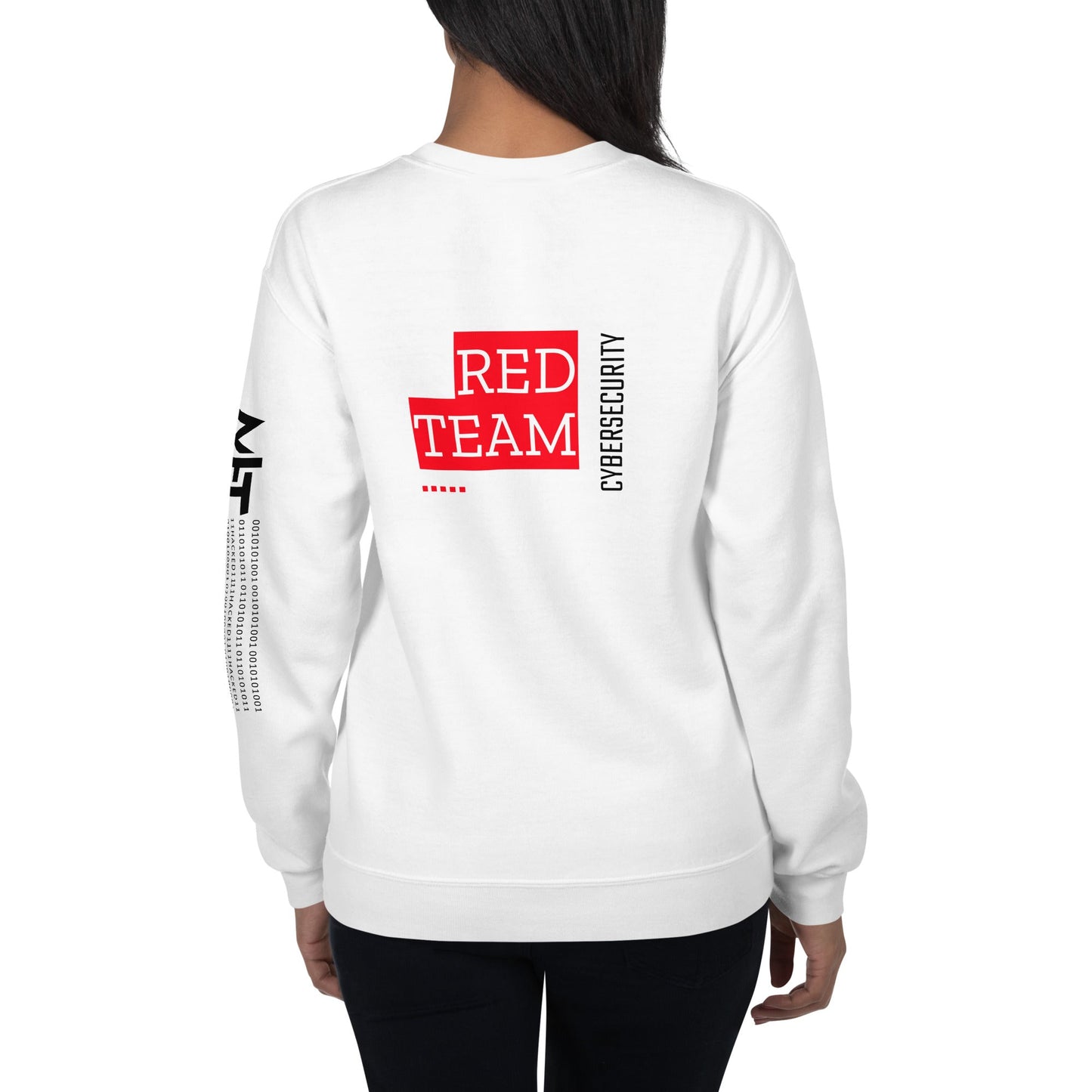Cyber Security Red Team V13 - Unisex Sweatshirt ( Back Print ) by DarkByteGear