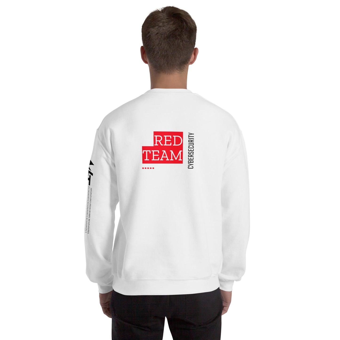 Cyber Security Red Team V13 - Unisex Sweatshirt ( Back Print ) by DarkByteGear