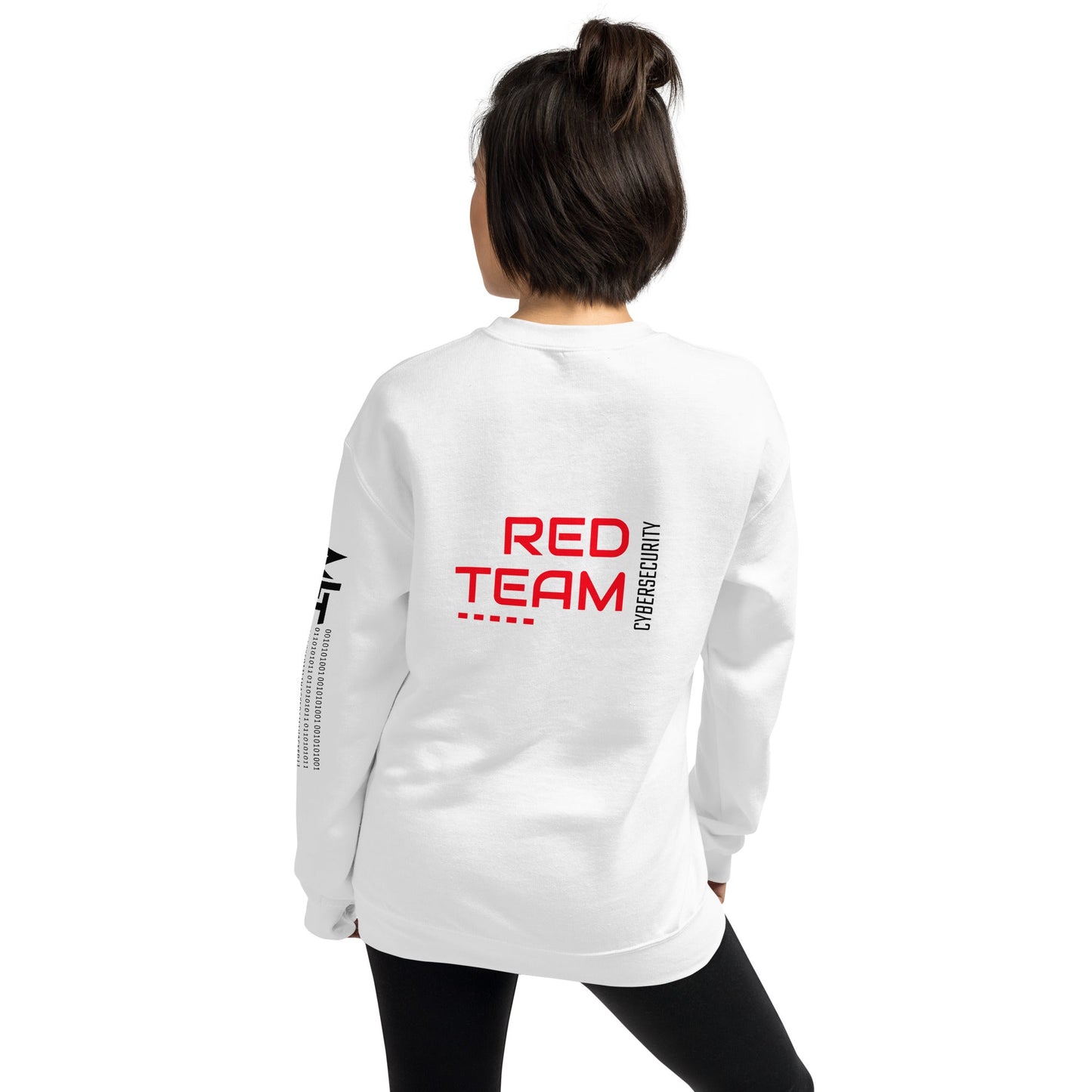 Cyber Security Red Team V14 - Unisex Sweatshirt ( Back Print ) by DarkByteGear