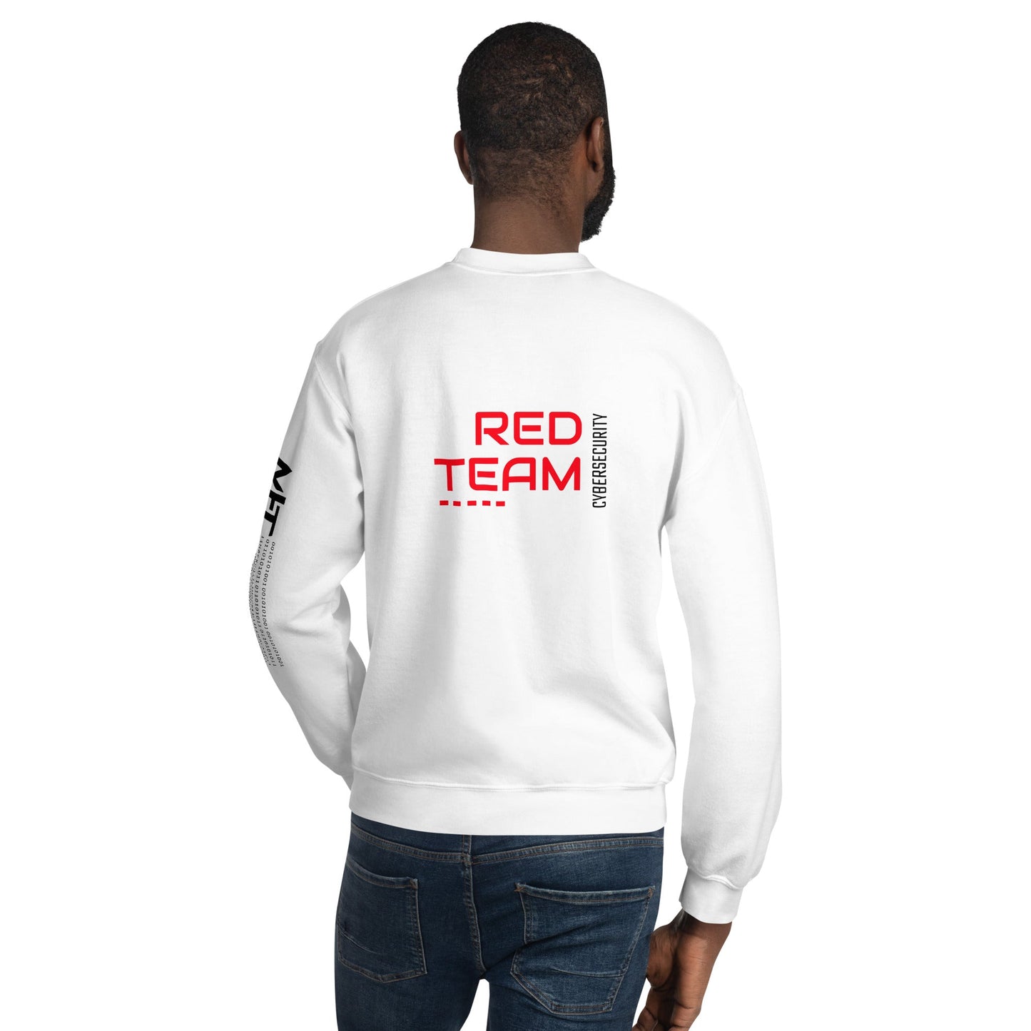 Cyber Security Red Team V14 - Unisex Sweatshirt ( Back Print ) by DarkByteGear
