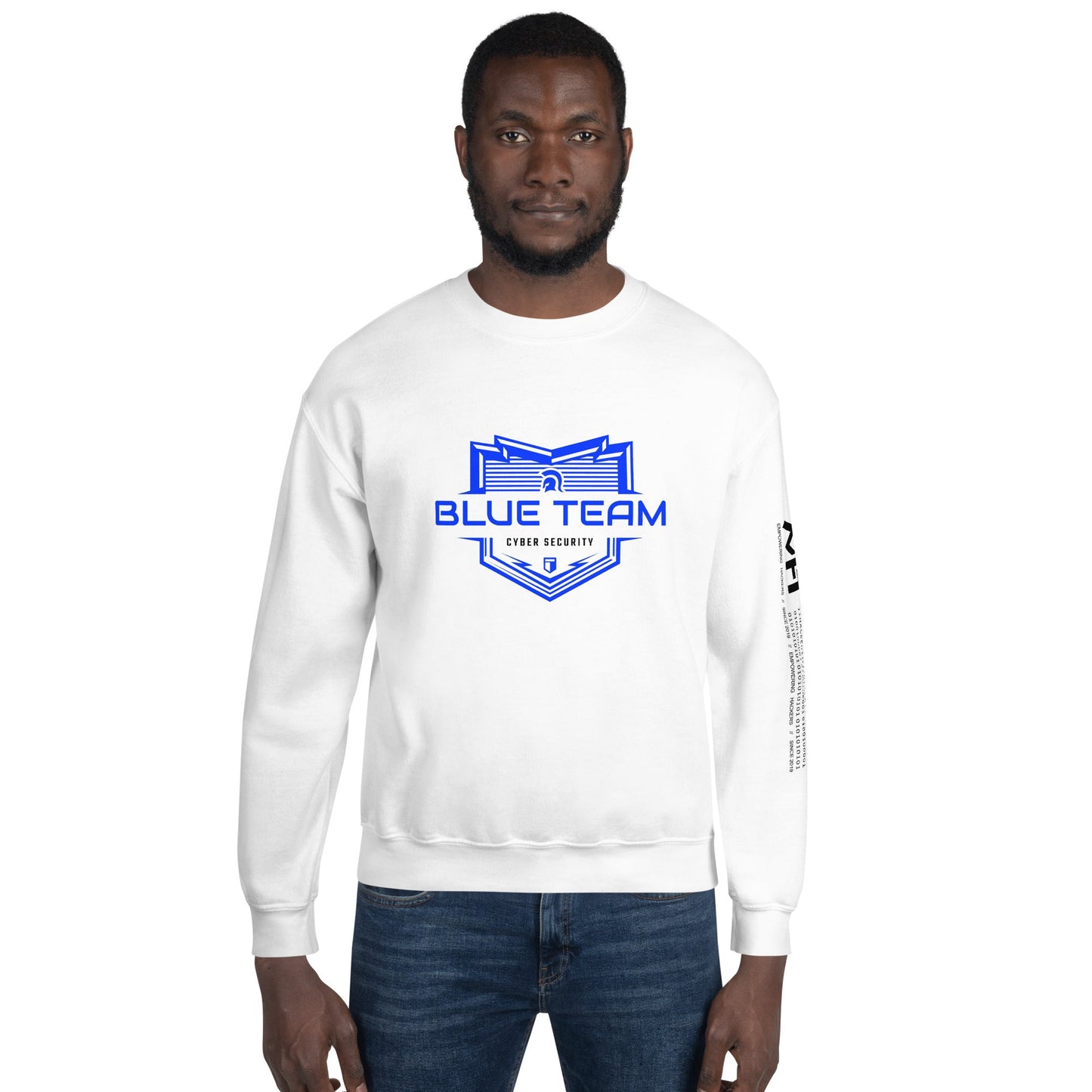 Cyber Security Blue Team V17 - Unisex Sweatshirt by DarkByteGear