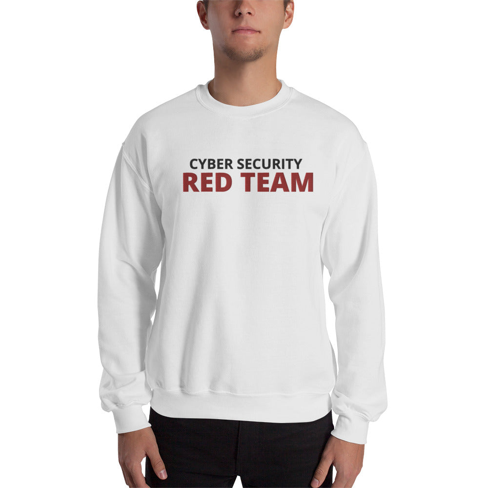 Cyber security Red Team - Unisex Sweatshirt (large embroidery) by DarkByteGear