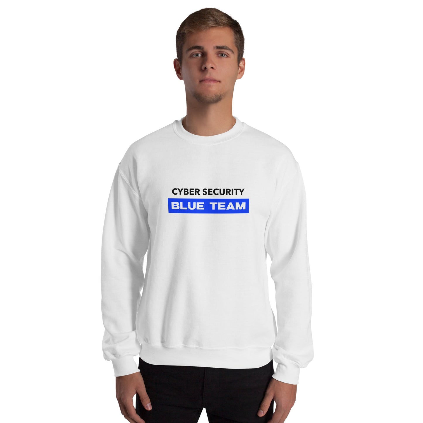 Cyber Security Blue Team V9 - Unisex Sweatshirt by DarkByteGear