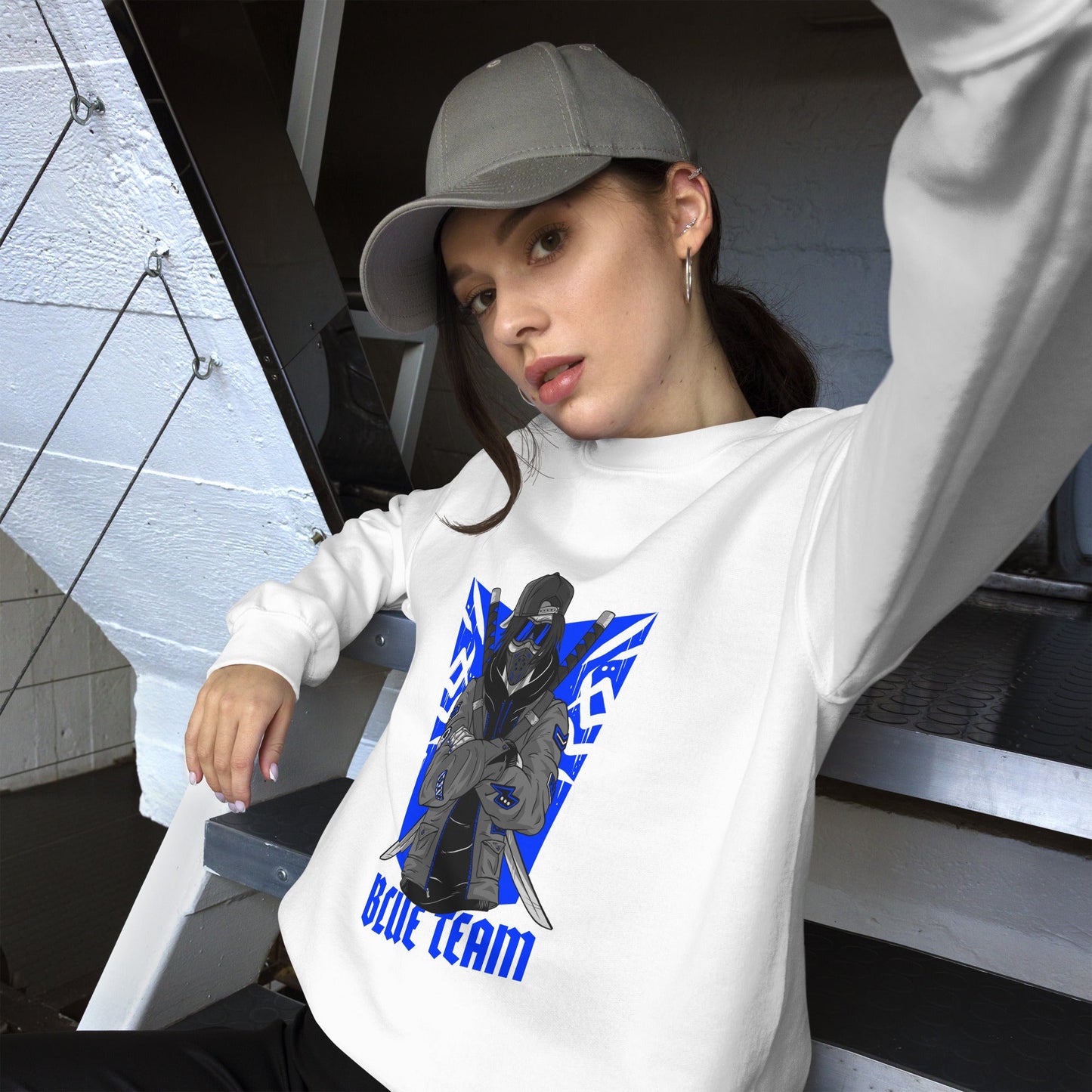 Cyber Security Blue Team V3 - Unisex Sweatshirt by DarkByteGear