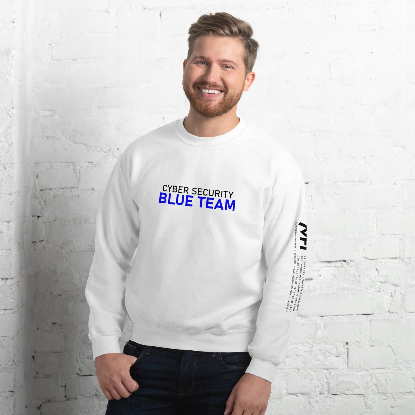 Cyber Security Blue team V4 - Unisex Sweatshirt by DarkByteGear