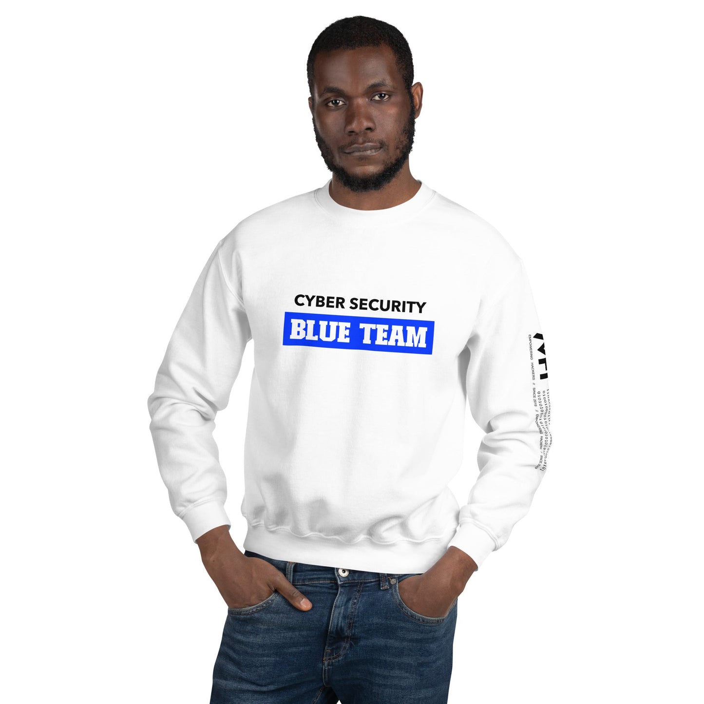 Cyber Security Blue Team V10 - Unisex Sweatshirt by DarkByteGear