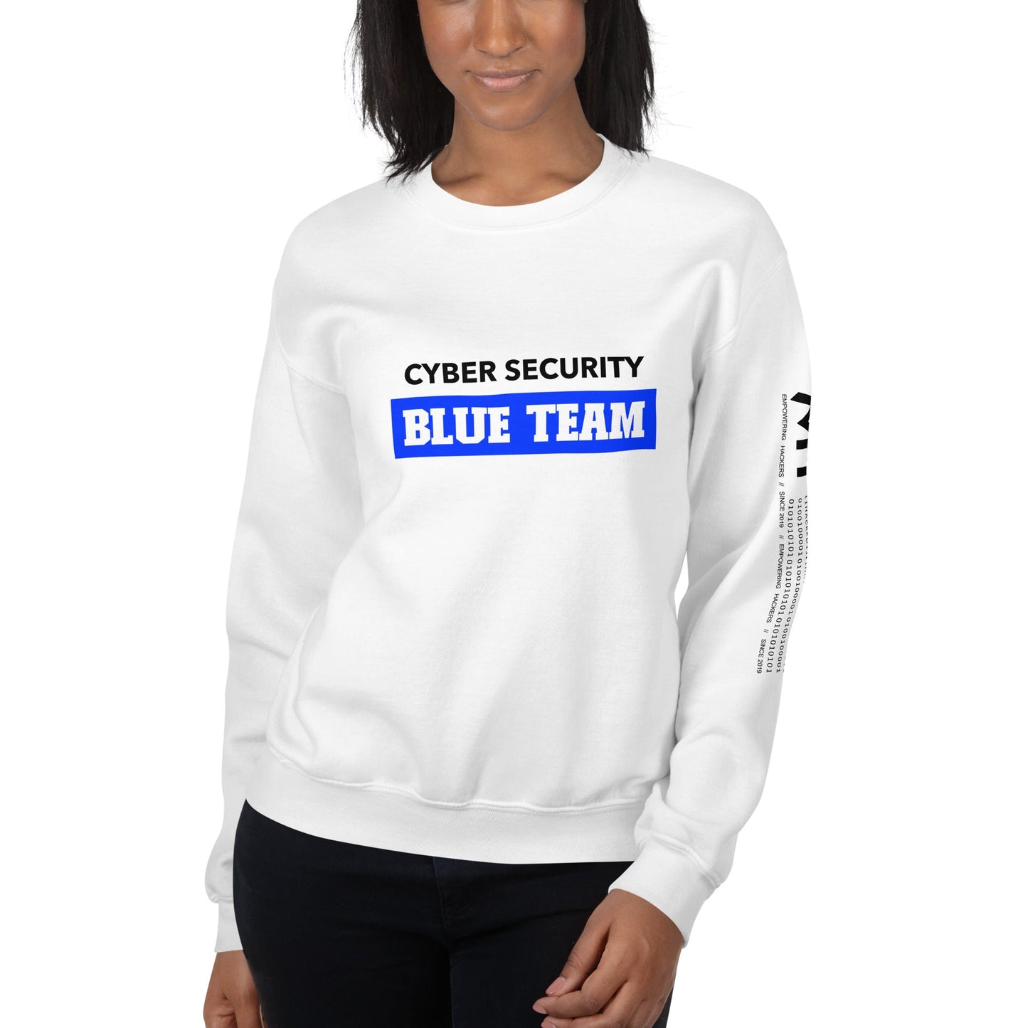 Cyber Security Blue Team V10 - Unisex Sweatshirt by DarkByteGear