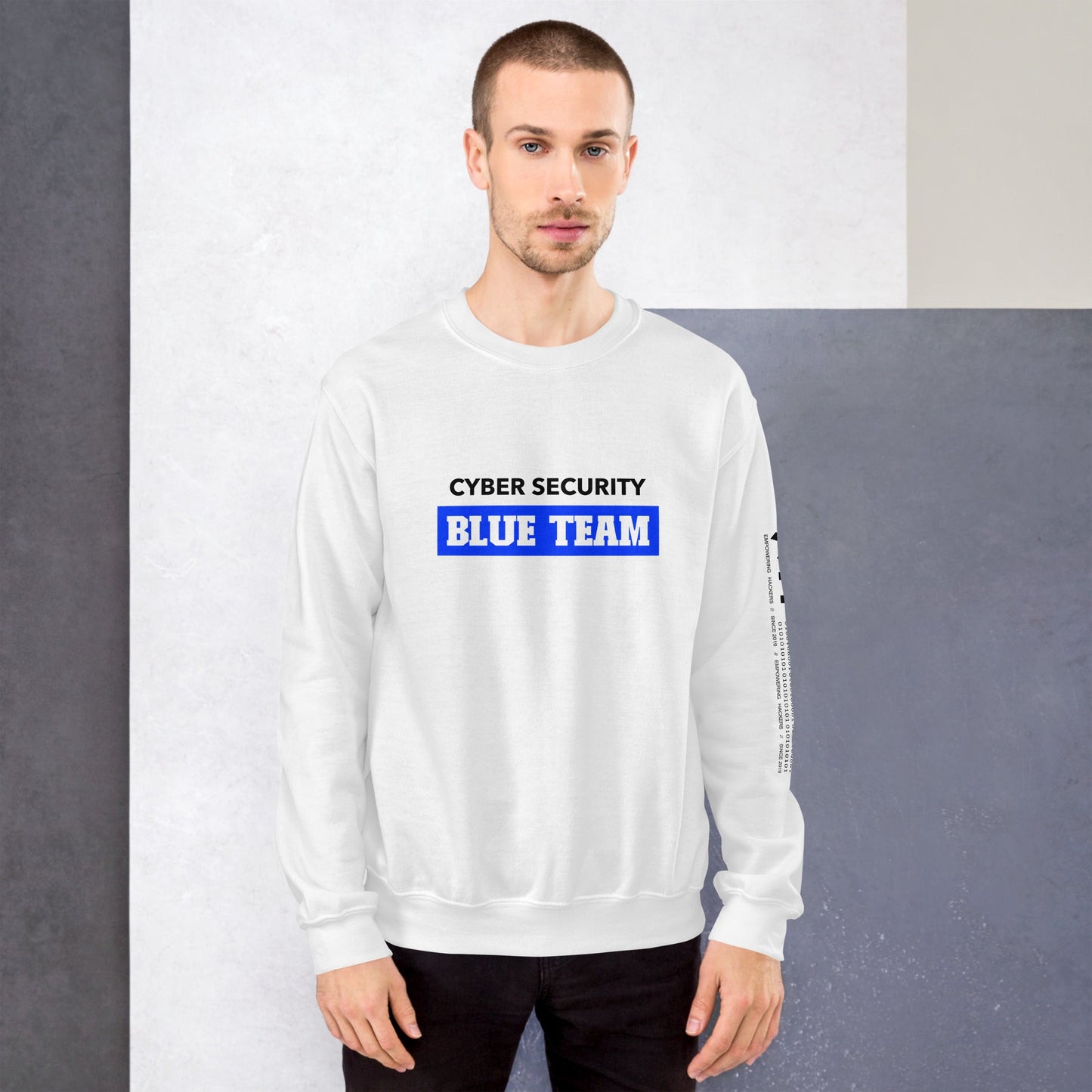 Cyber Security Blue Team V10 - Unisex Sweatshirt by DarkByteGear
