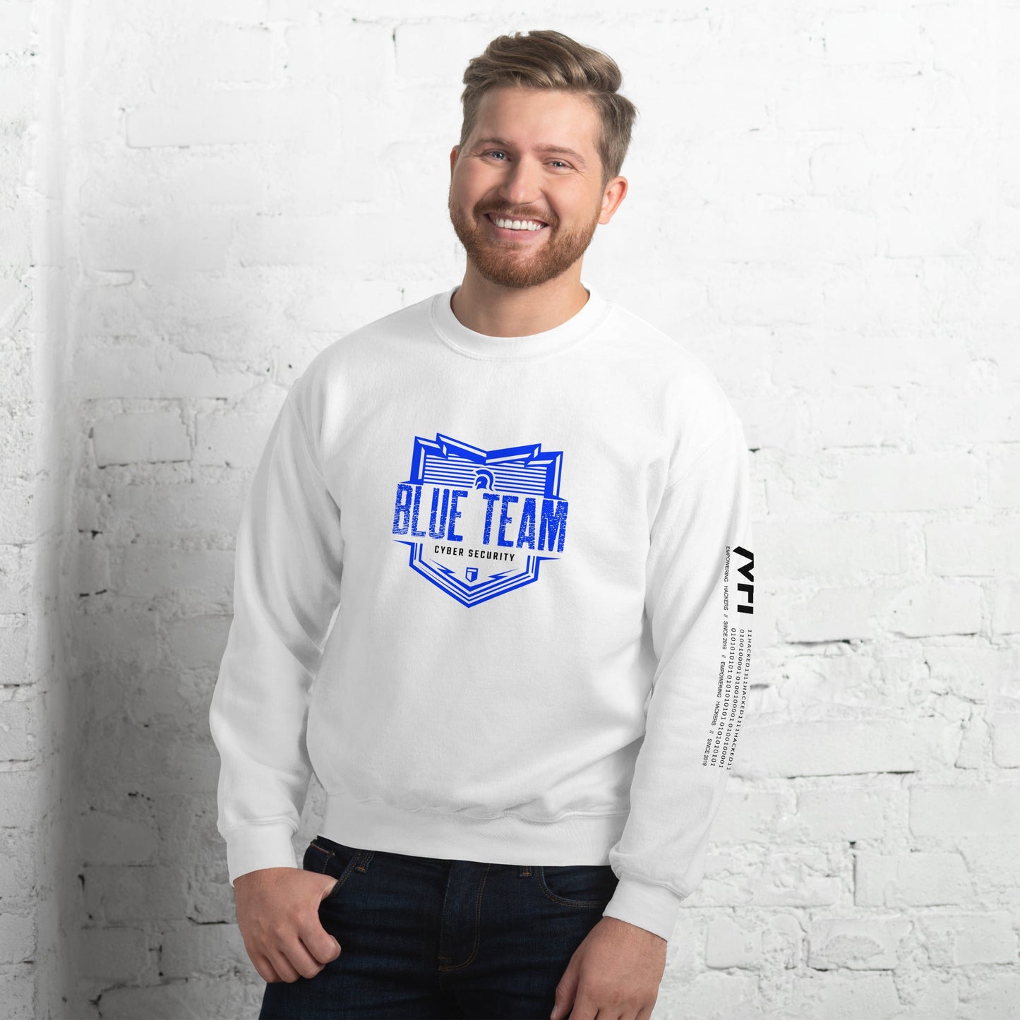 Cyber Security Blue Team V13 - Unisex Sweatshirt by DarkByteGear