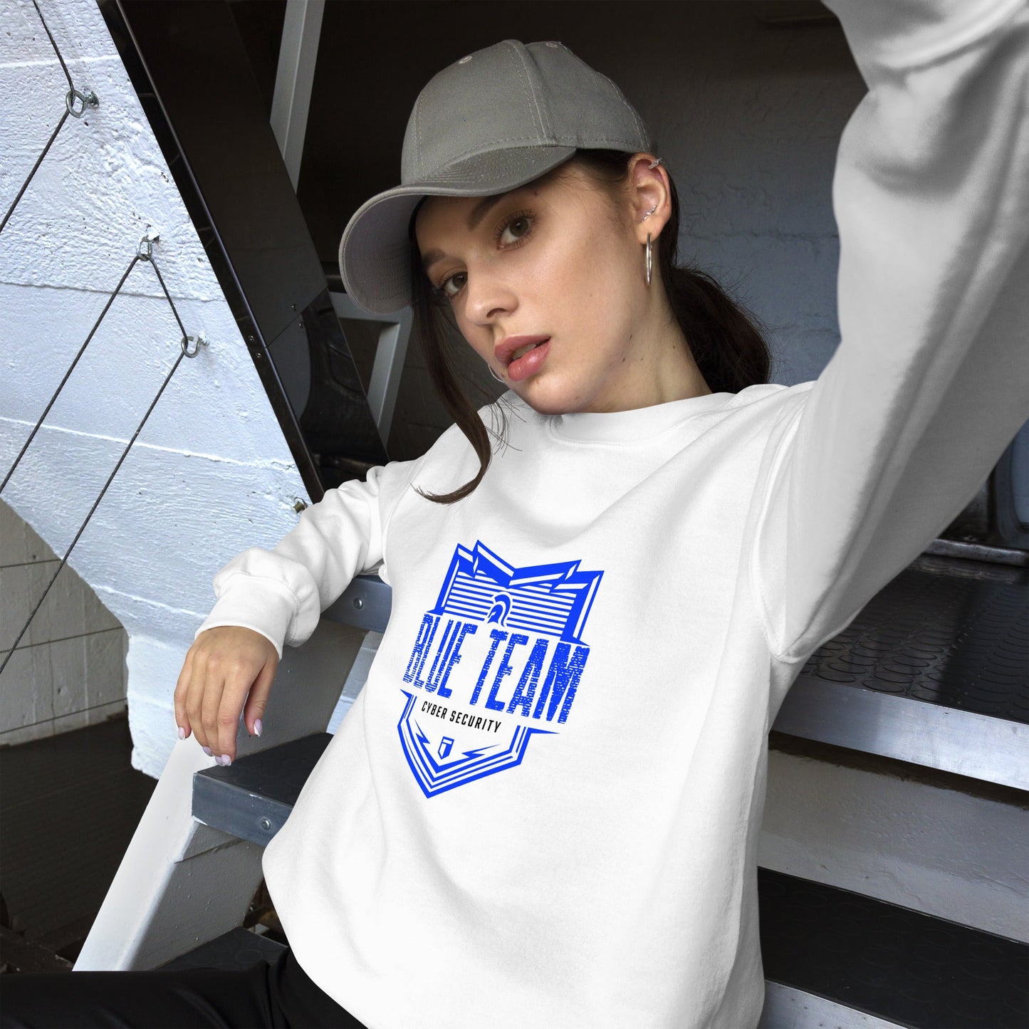 Cyber Security Blue Team V13 - Unisex Sweatshirt by DarkByteGear