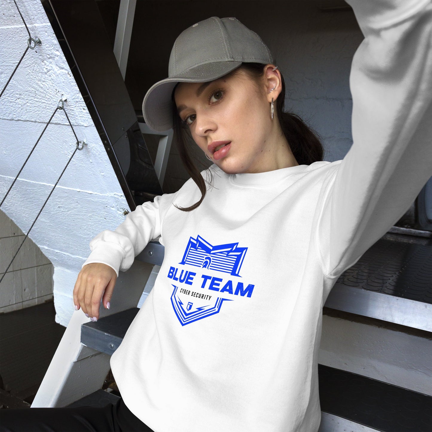 Cyber Security Blue Team V14 - Unisex Sweatshirt by DarkByteGear