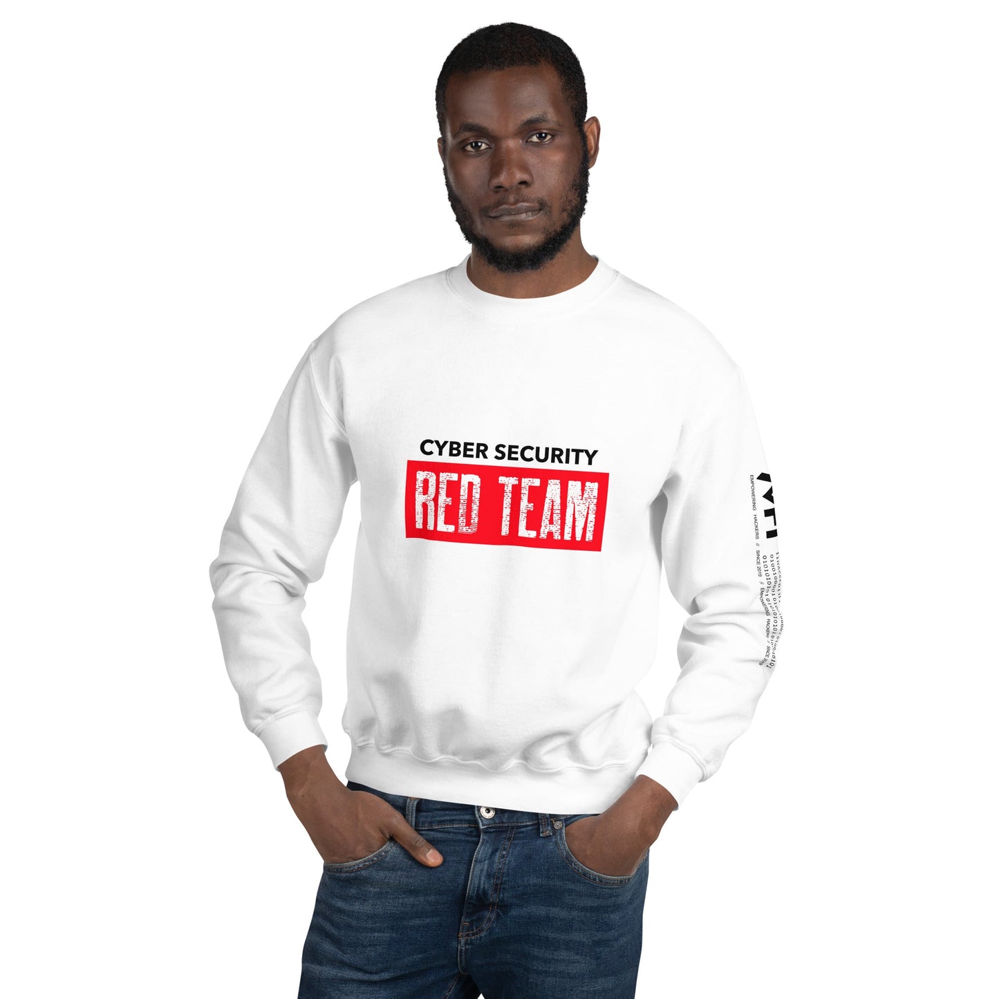 Cyber Security Red Team V1 - Unisex Sweatshirt by DarkByteGear