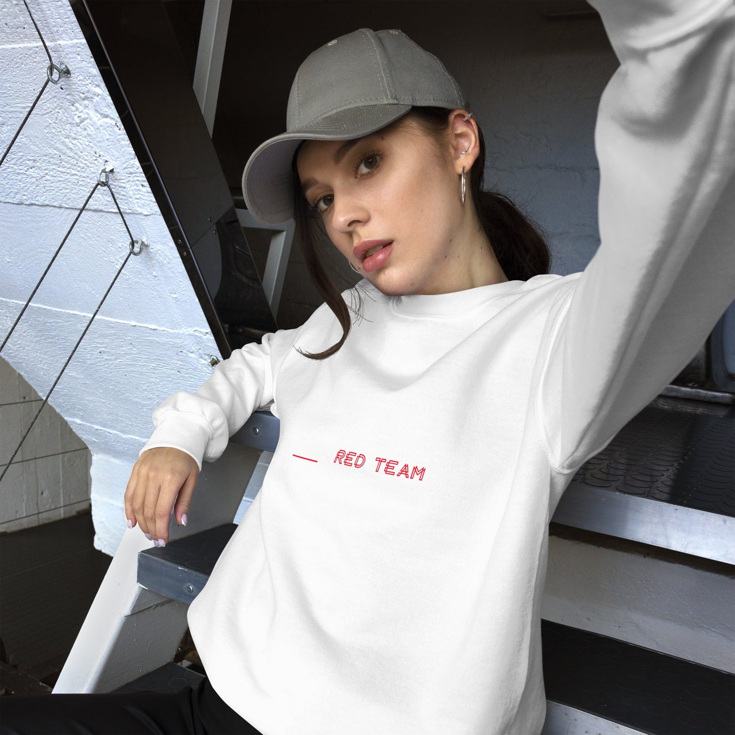 Cyber Security Red Team V2 - Unisex Sweatshirt by DarkByteGear