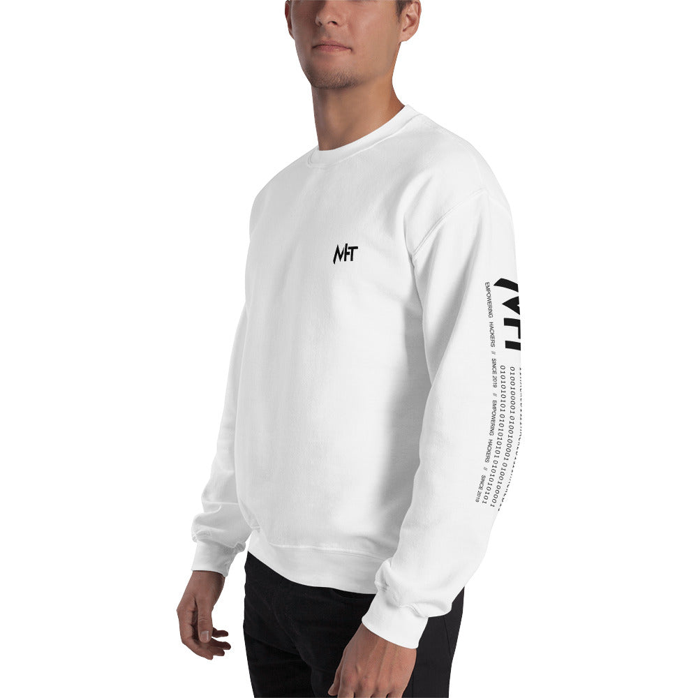 White Hat Hacker - Unisex Sweatshirt (all sides print) by DarkByteGear