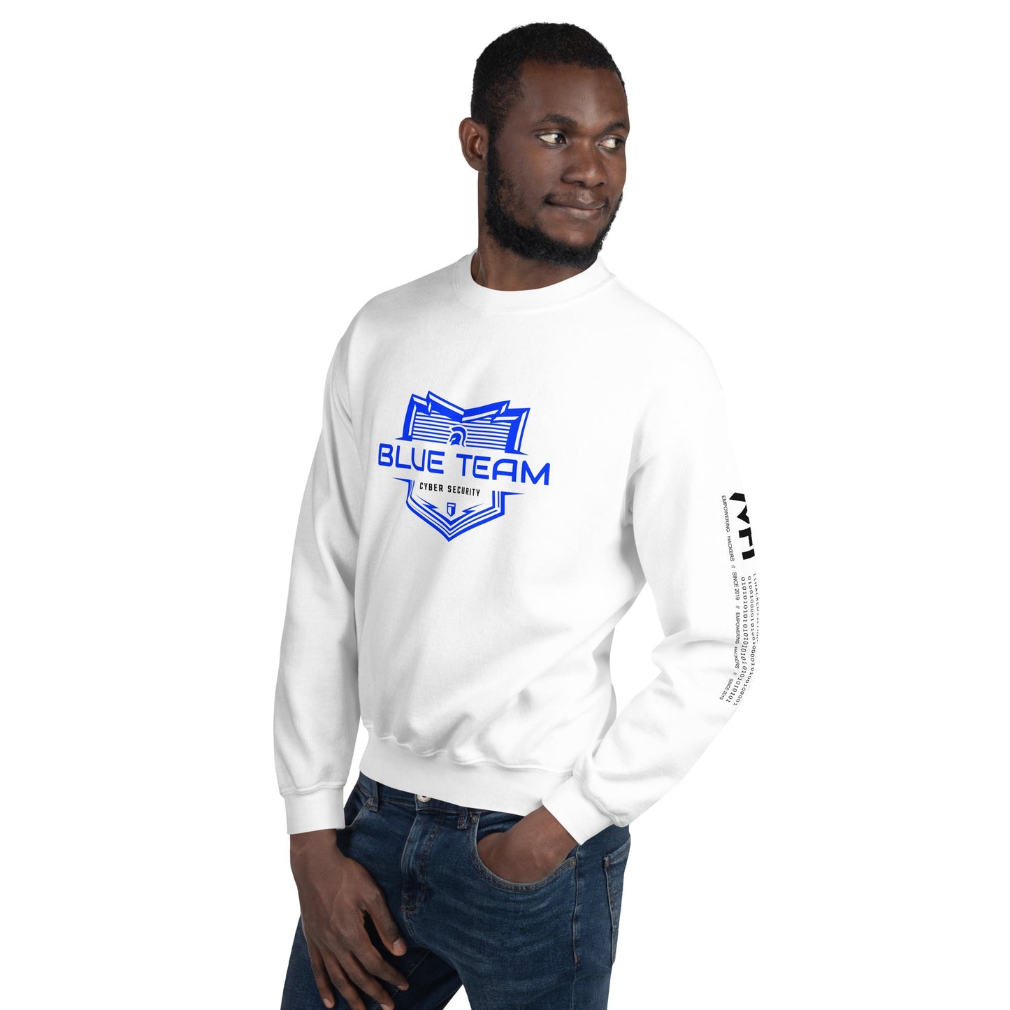 Cyber Security Blue Team V17 - Unisex Sweatshirt by DarkByteGear