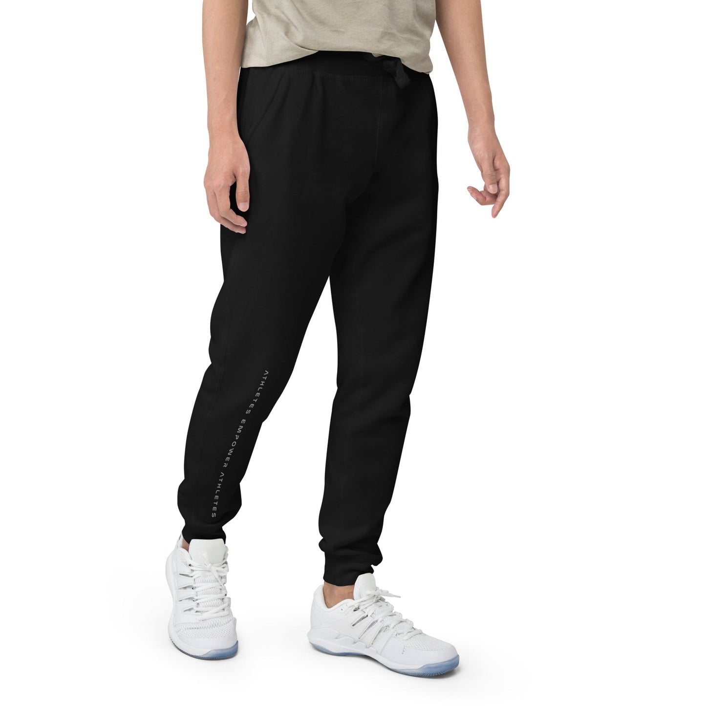 Athletes Empower Athletes - Unisex fleece sweatpants by DarkByteGear