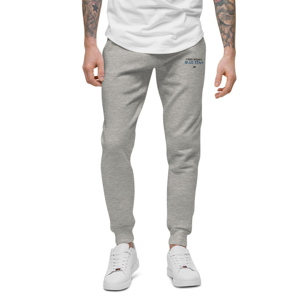 Cybersecurity Blue Team v4 - Unisex fleece sweatpants by DarkByteGear