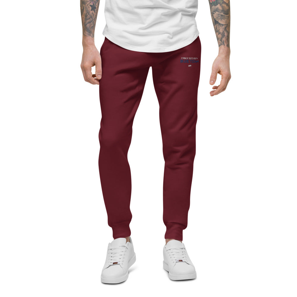 Cybersecurity Blue Team v4 - Unisex fleece sweatpants by DarkByteGear