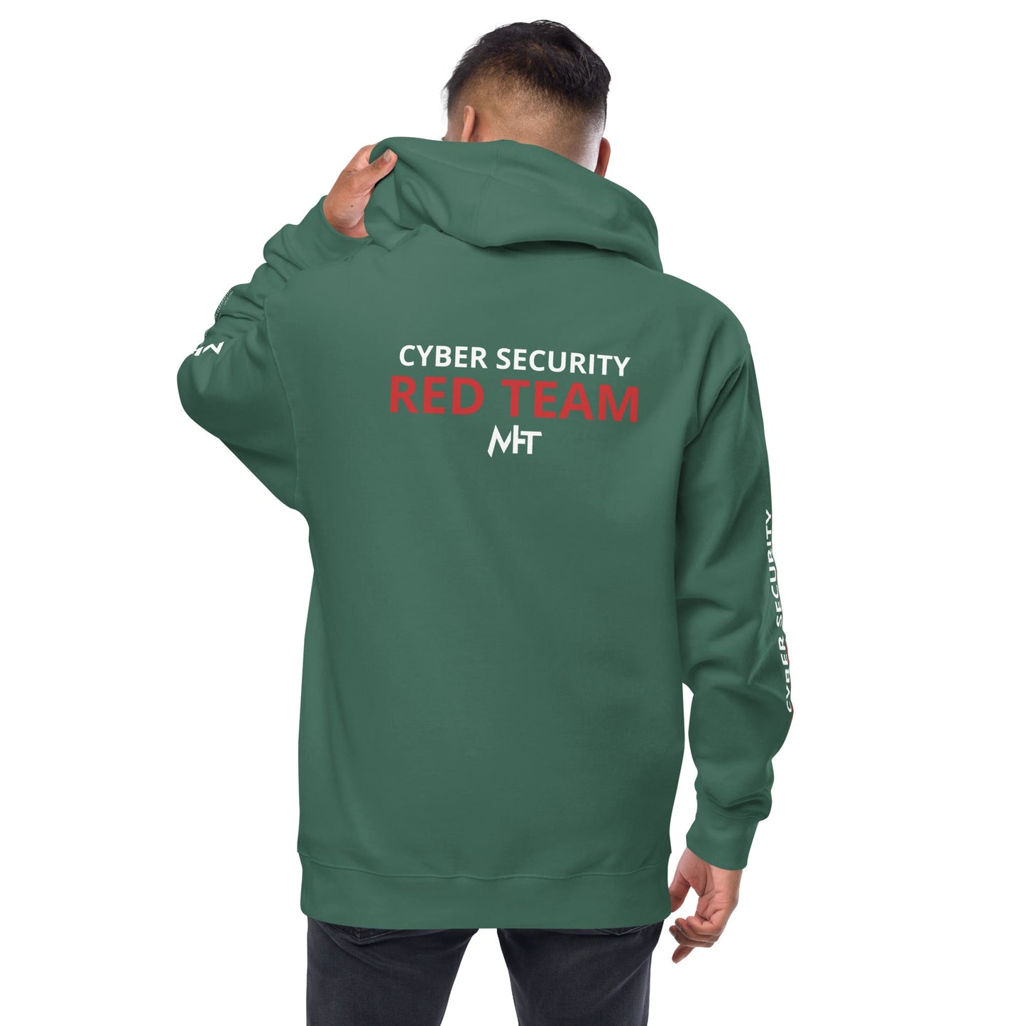 Cyber Security Red Team - Unisex fleece zip up hoodie by DarkByteGear