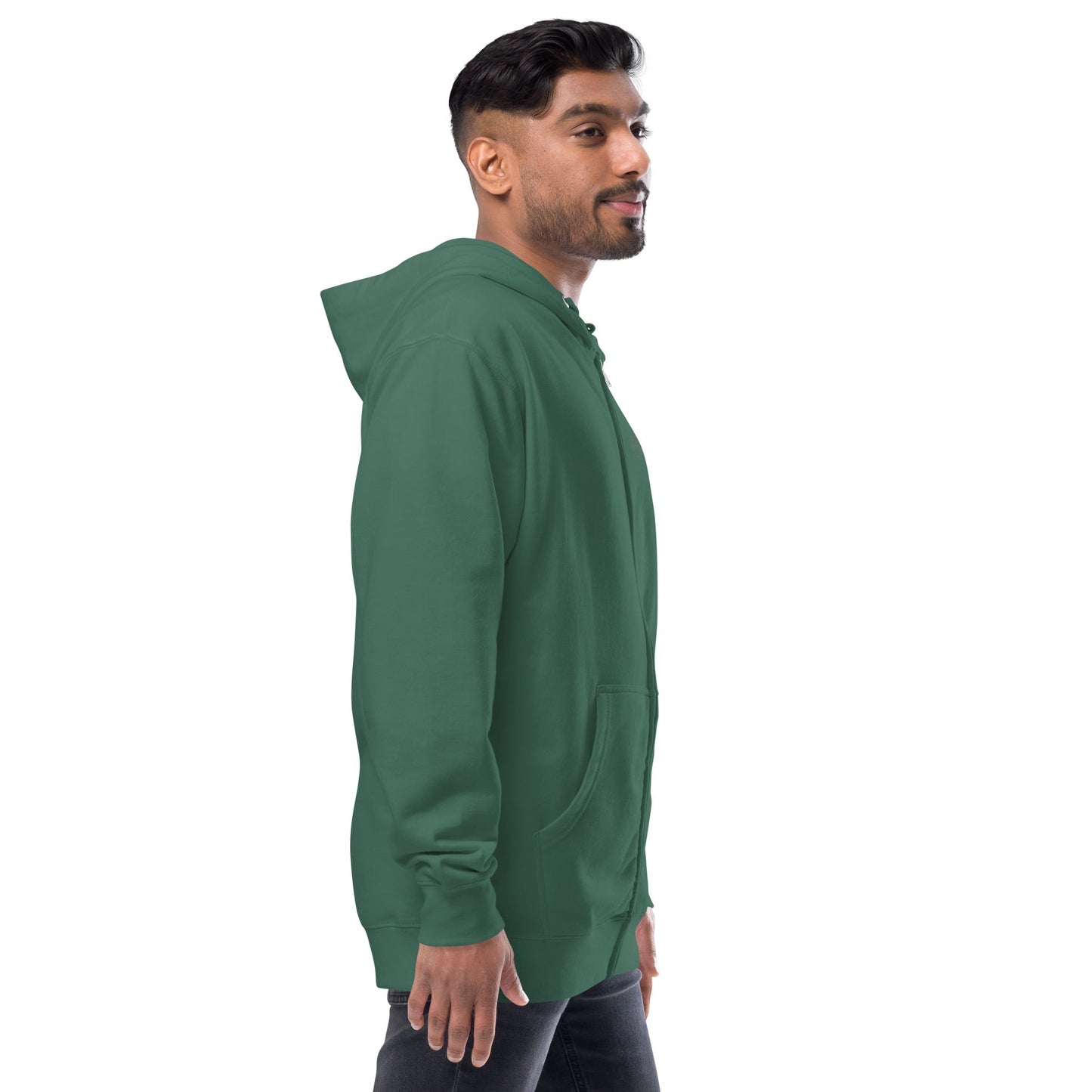Athletes Empower Athletes - Unisex fleece zip up hoodie by DarkByteGear