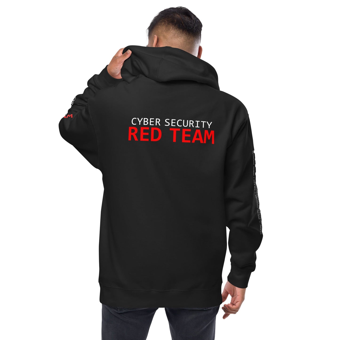 Cyber Security Red Team - Unisex fleece zip up hoodie by DarkByteGear