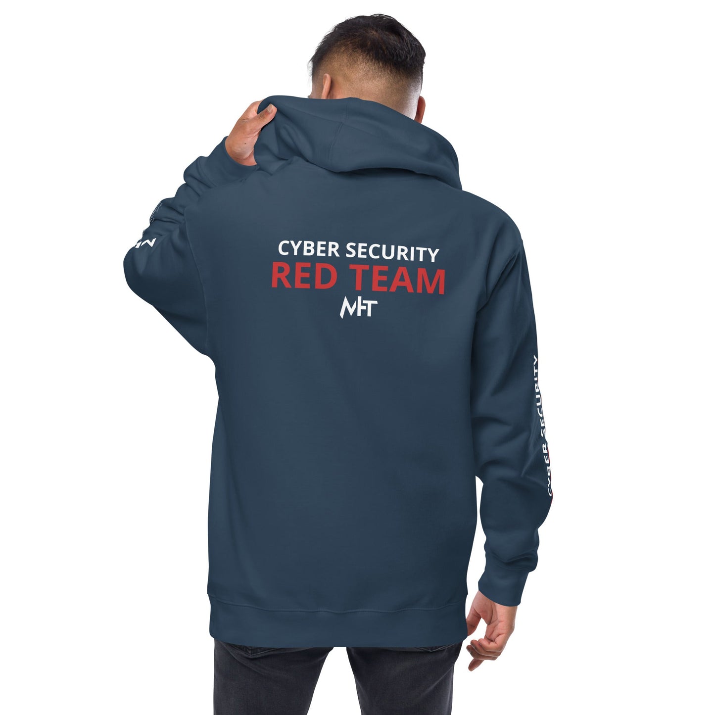 Cyber Security Red Team - Unisex fleece zip up hoodie by DarkByteGear