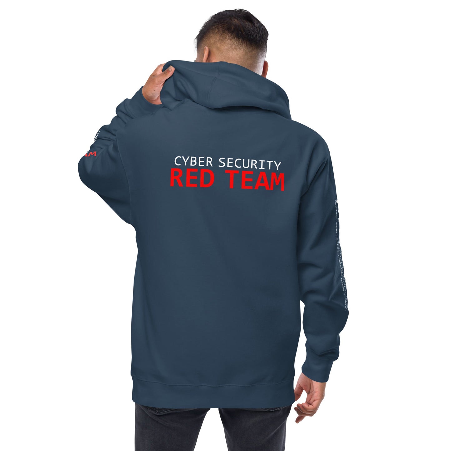 Cyber Security Red Team - Unisex fleece zip up hoodie by DarkByteGear