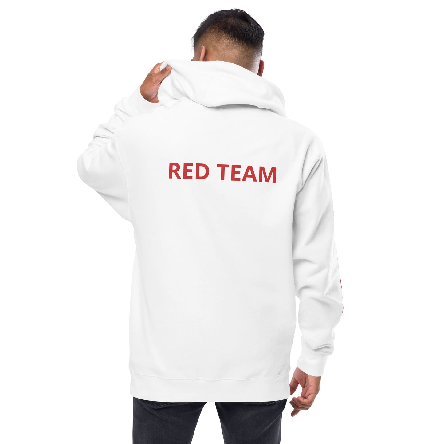 Cyber Security Red Team - Unisex fleece zip up hoodie by DarkByteGear