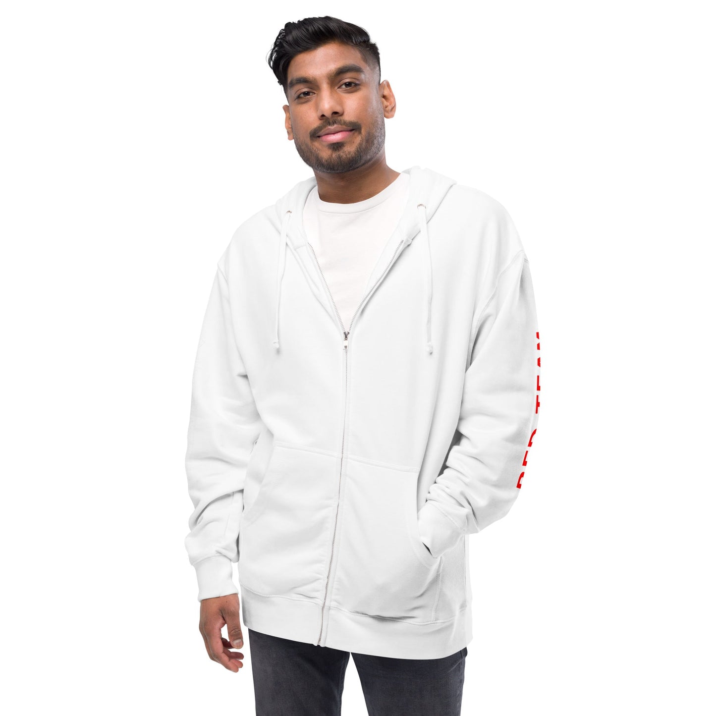Cyber Security Red Team - Unisex fleece zip up hoodie by DarkByteGear
