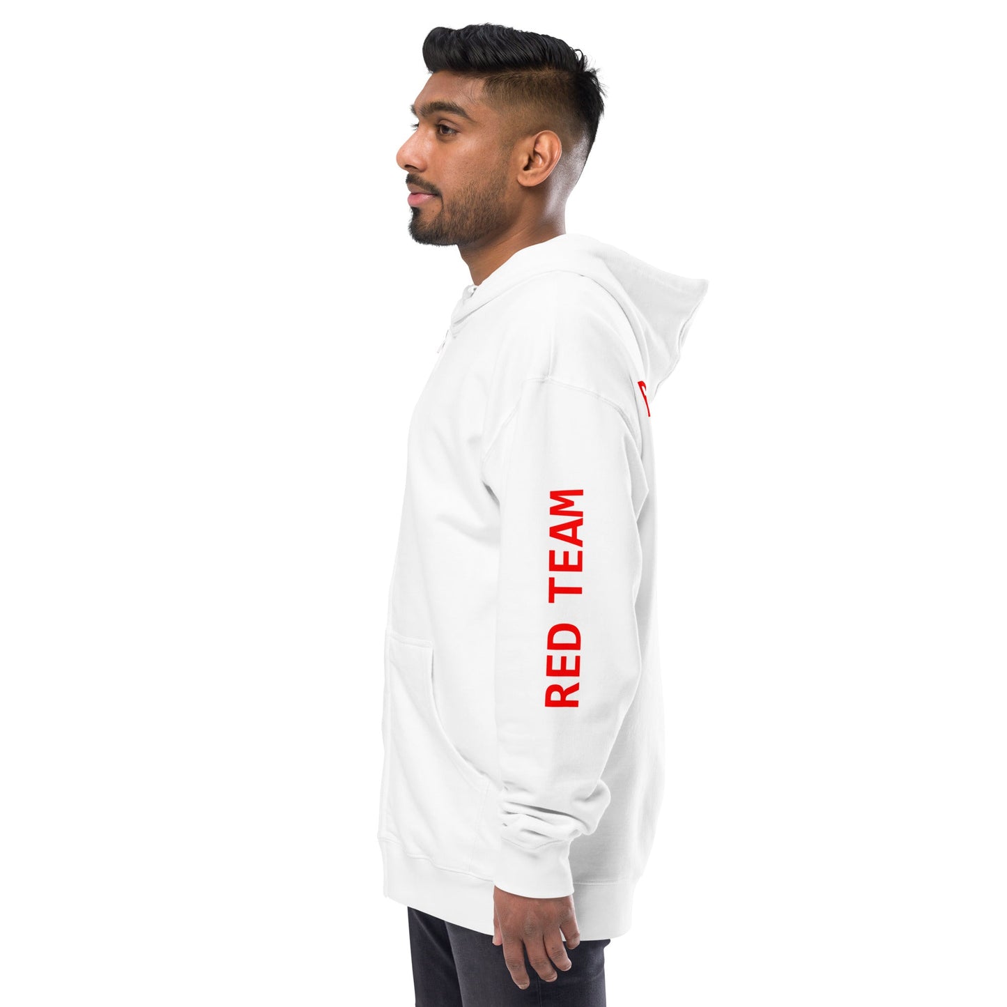 Cyber Security Red Team - Unisex fleece zip up hoodie by DarkByteGear