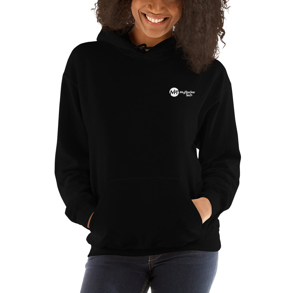 sudo rm -rf lifeproblems - Unisex Hoodie (back print) by DarkByteGear