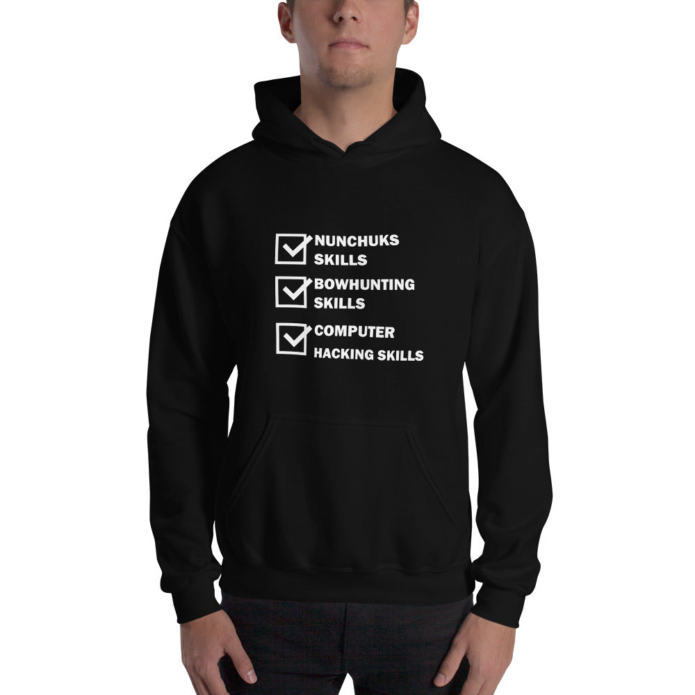 Computer Hacking Skills - Unisex Hoodie by DarkByteGear