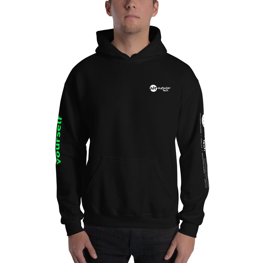 sudo rm -f yourself - Unisex Hoodie (all sides print) by DarkByteGear
