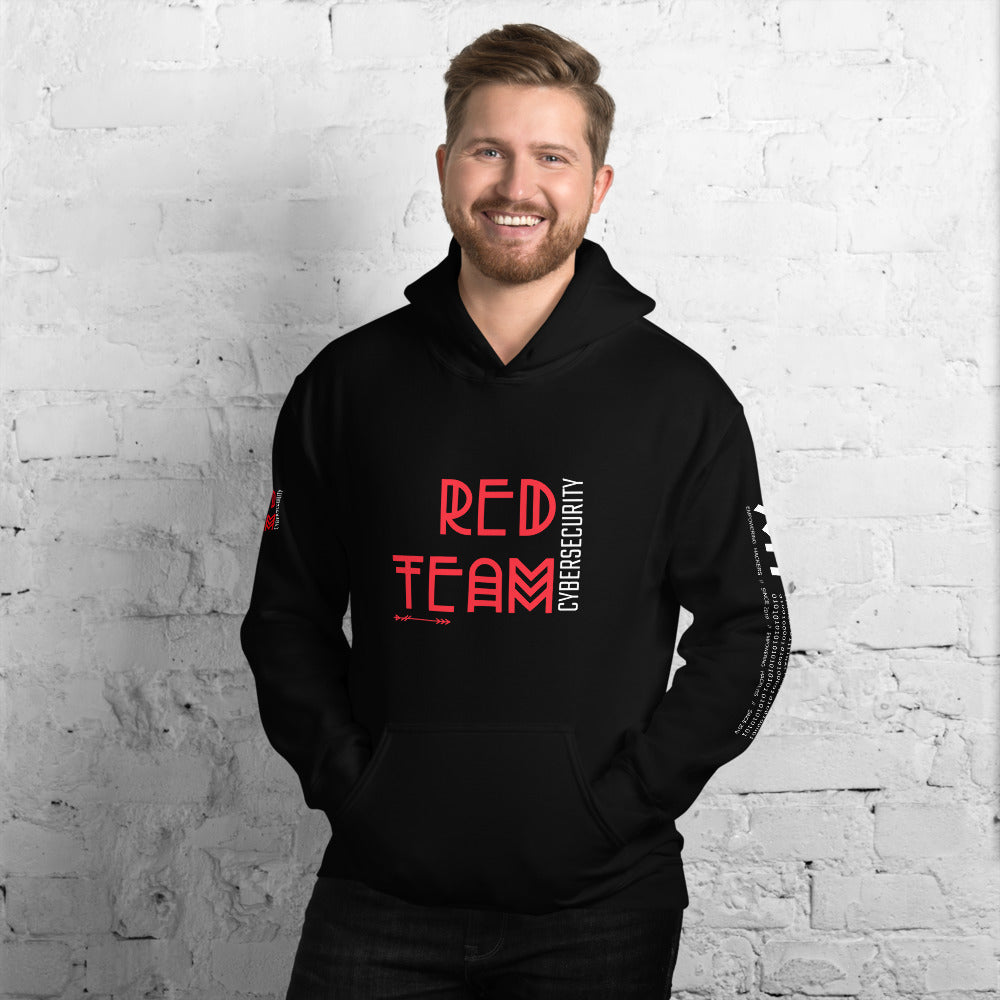 Cyber Security Red Team v5 - Unisex Hoodie by DarkByteGear