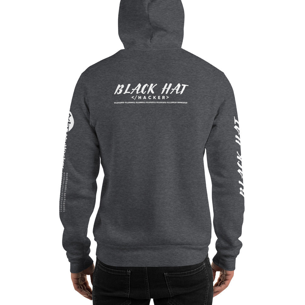 Black Hat Hacker V2 - Unisex Hoodie by DarkByteGear
