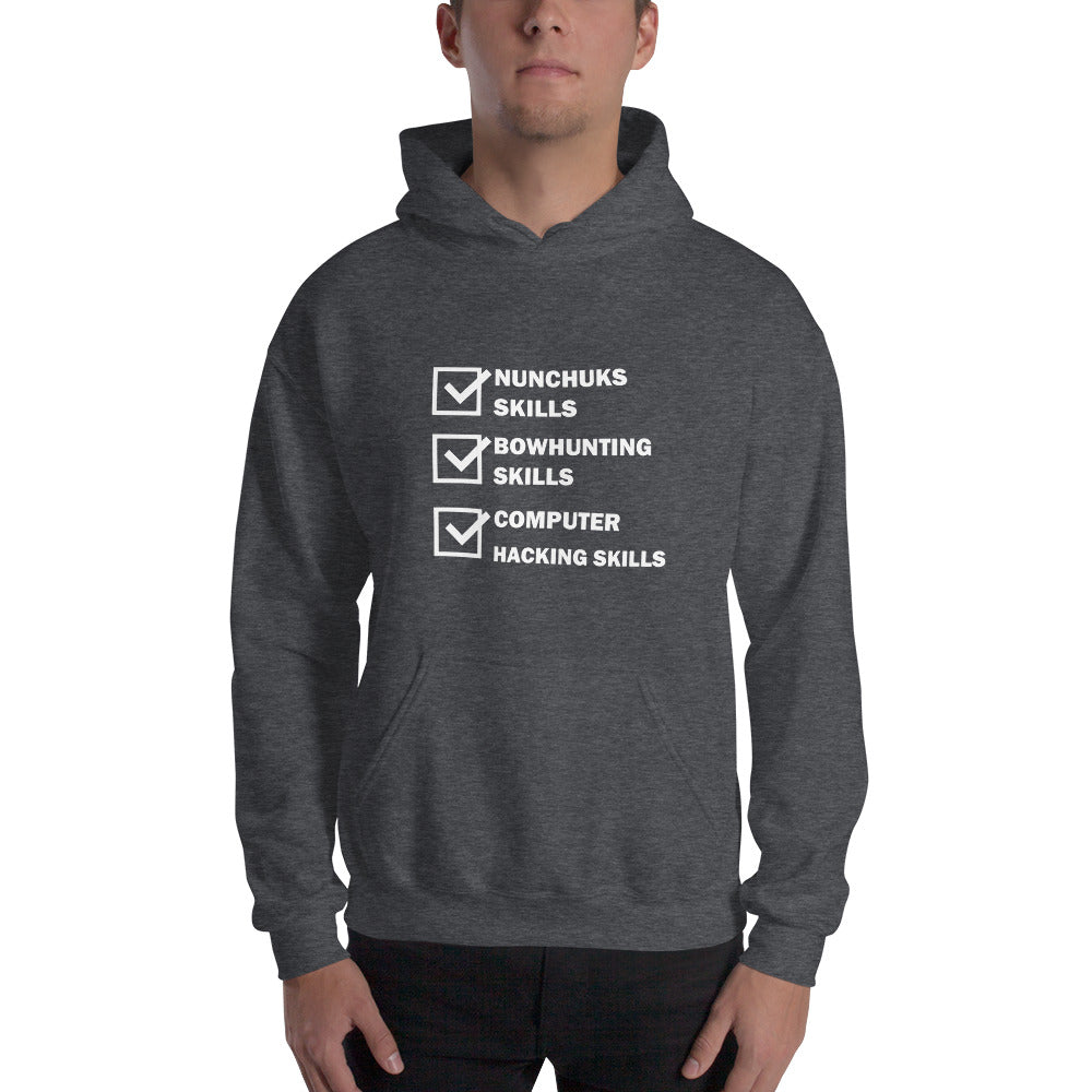 Computer Hacking Skills - Unisex Hoodie by DarkByteGear