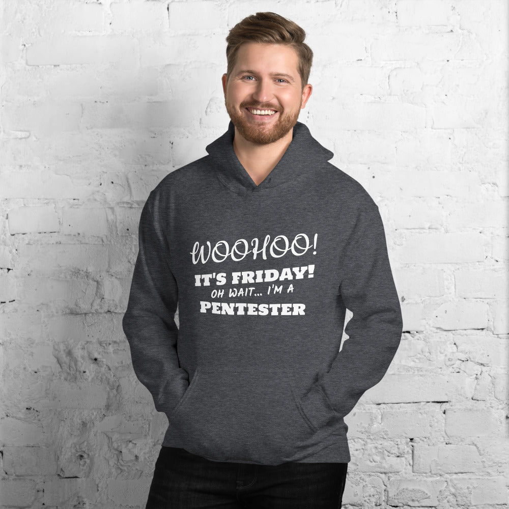 oh wait I'm a Pentester - Unisex Hoodie by DarkByteGear