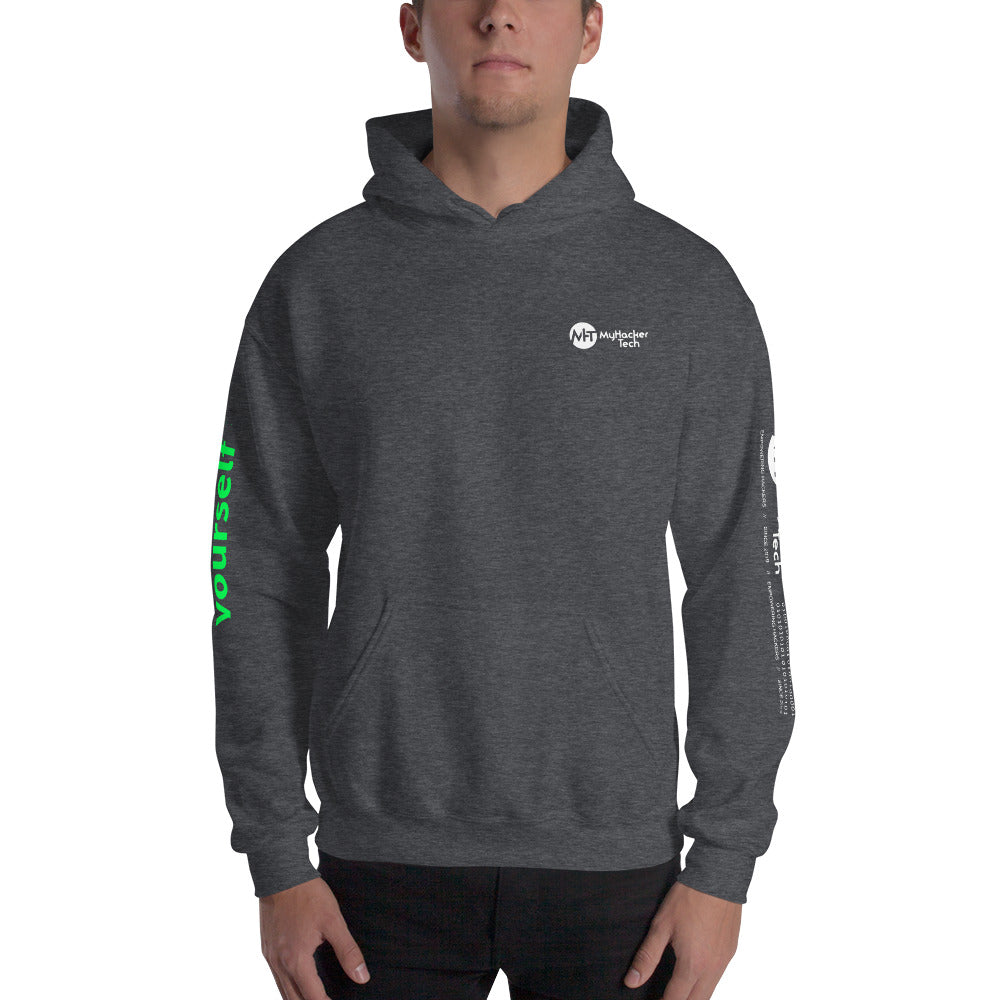 sudo rm -f yourself - Unisex Hoodie (all sides print) by DarkByteGear