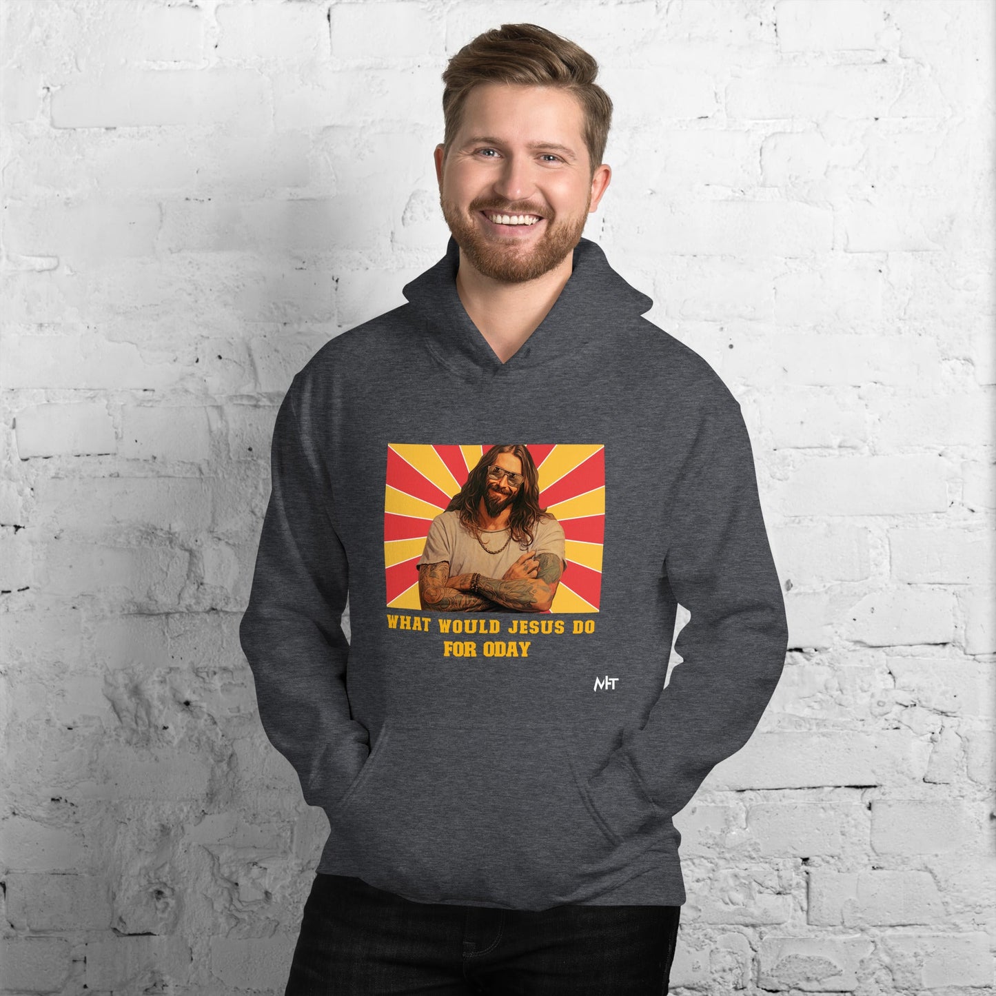 What would Jesus do for 0day v1 - Unisex Hoodie by DarkByteGear