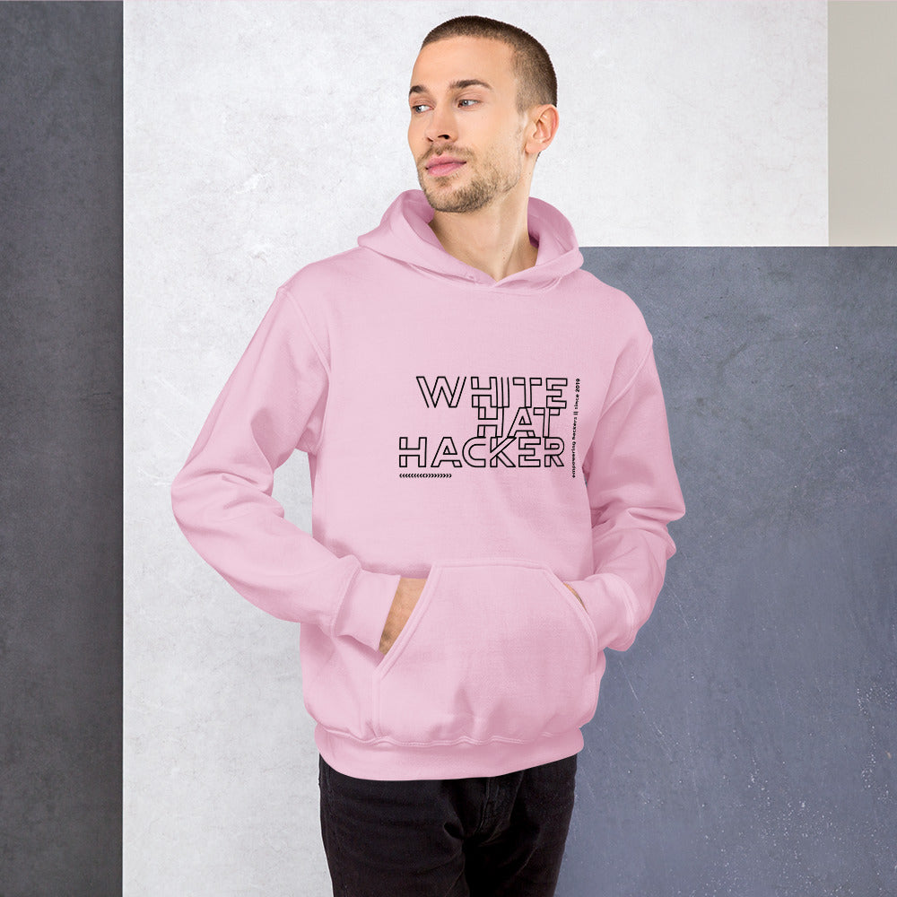 White Hat Hacker - Unisex Hoodie by DarkByteGear