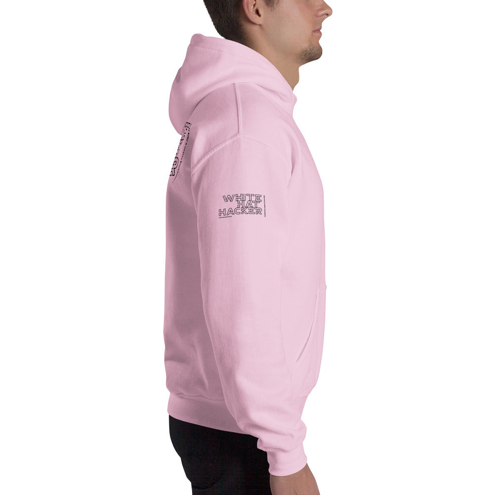White Hat Hacker - Unisex Hoodie (all sides print ) by DarkByteGear