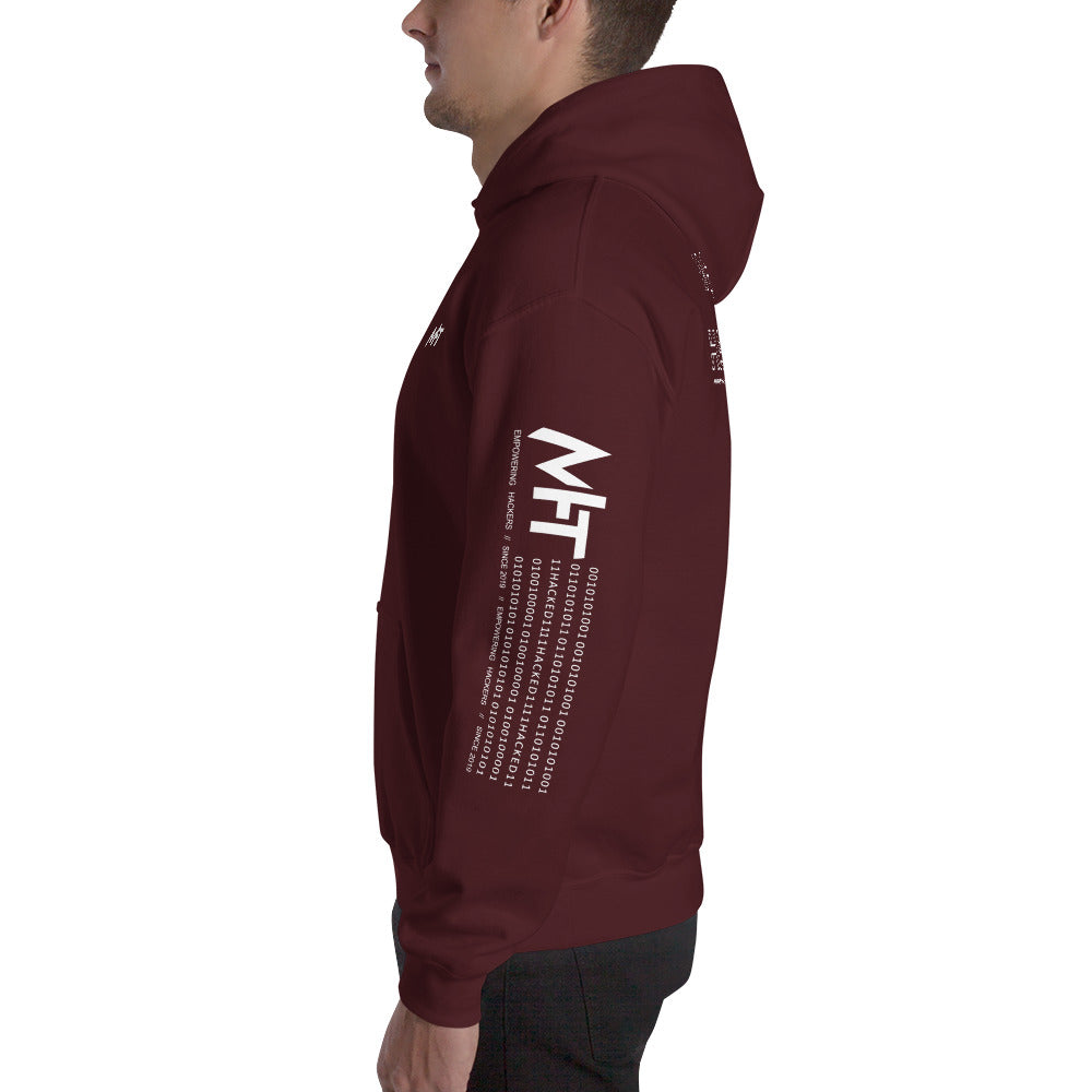 White Hat Hacker - Unisex Hoodie (all sides print ) by DarkByteGear