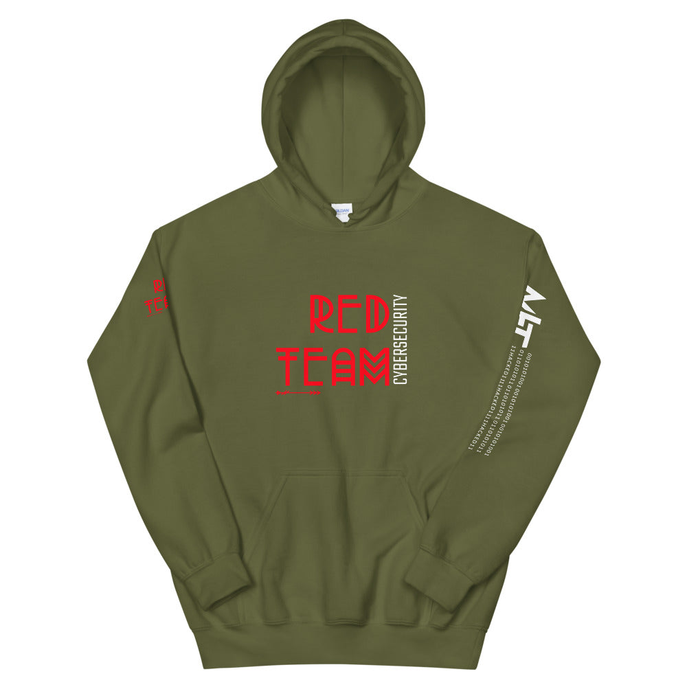 Cyber Security Red Team v5 - Unisex Hoodie by DarkByteGear