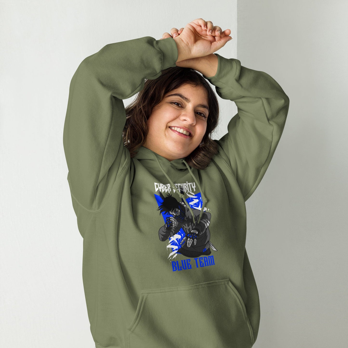 Cyber Security Blue Team V3 - Unisex Hoodie by DarkByteGear