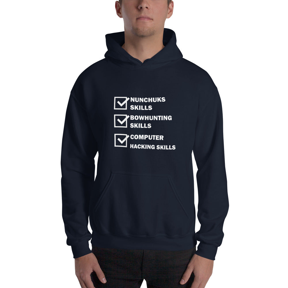 Computer Hacking Skills - Unisex Hoodie by DarkByteGear