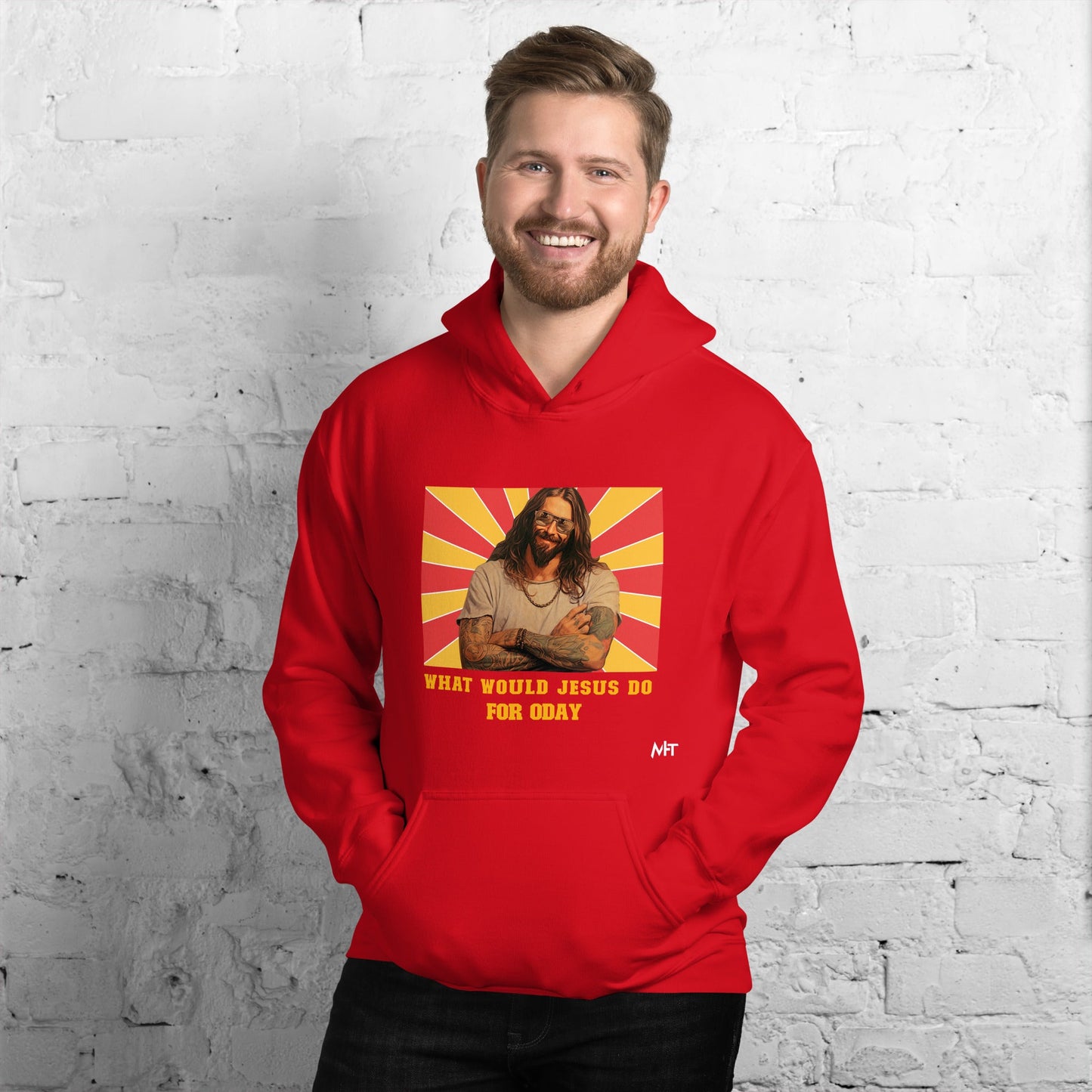 What would Jesus do for 0day v1 - Unisex Hoodie by DarkByteGear