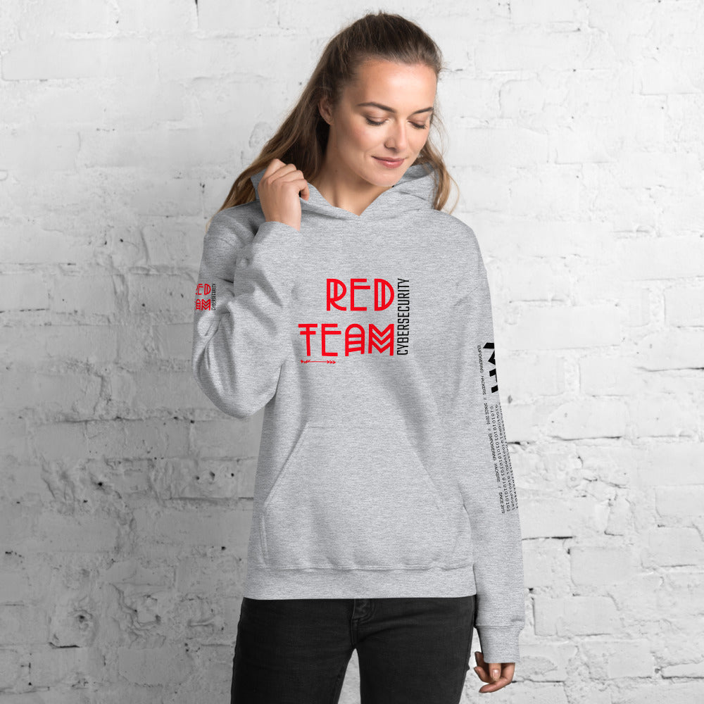 Cyber Security Red Team v5 - Unisex Hoodie by DarkByteGear